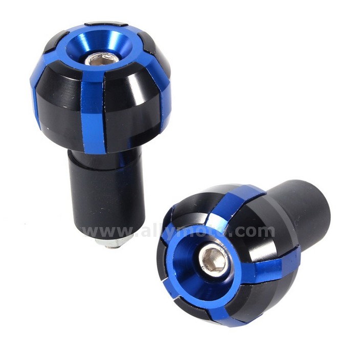 98 7-8 Motorcycle Anti Vibration Hand Grip Handle Bar Ends Weights Plug@4